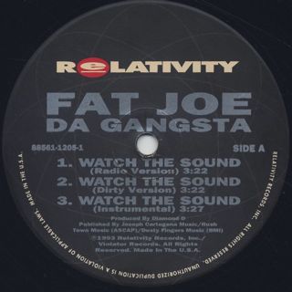 Fat Joe Da Gangsta / Watch The Sound label