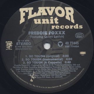Freddie Foxxx / So Tough label