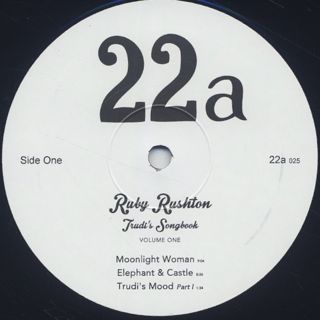 Ruby Rushton / Trudi's Songbook: Volume One & Two label