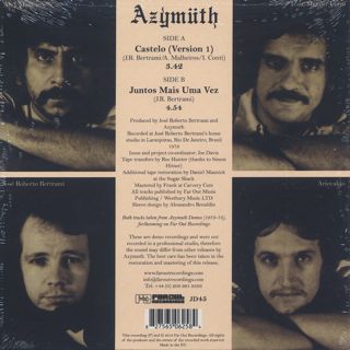 Azymuth / Castelo (Version 1) back