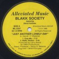 Blakk Society Featuring David Hollister / Just Another Lonely Day