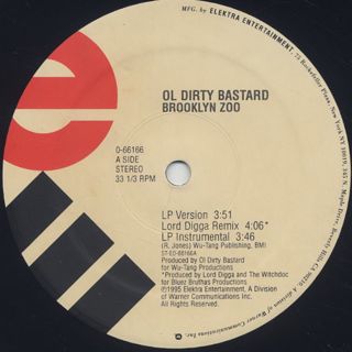 Ol' Dirty Bastard / Brooklyn Zoo back