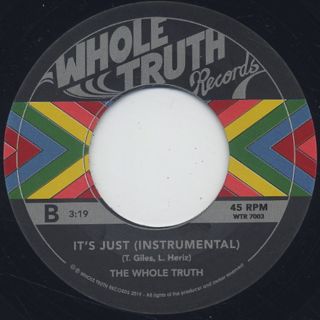 Whole Truth Feat. Eric Boss / It's Just... back