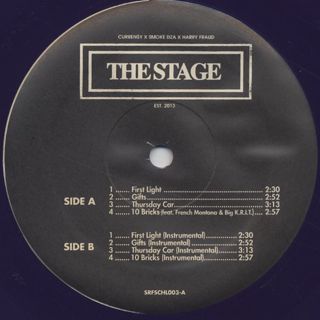 Curren$y x Smoke DZA x Harry Fraud / The Stage label