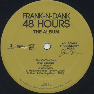 Frank-N-Dank / 48 Hours label