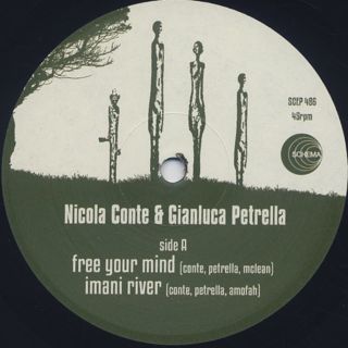 Nicola Conte & Gianluca Petrella / Free Your Mind EP label
