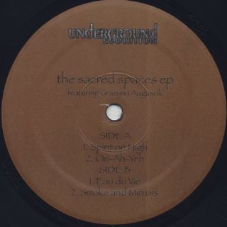 Robert Grillo / The Sacred Spaces EP label