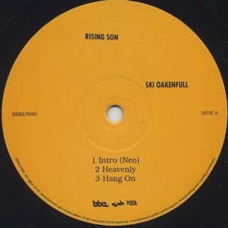 Ski Oakenfull / Rising Son label
