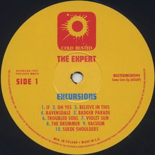 Expert / Excursions label