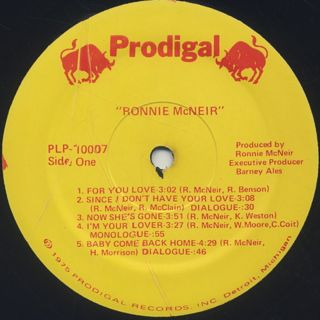Ronnie McNeir / S.T. label