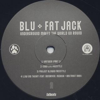 Blu & Fat Jack / Underground Makes The World Go Round (EP) label