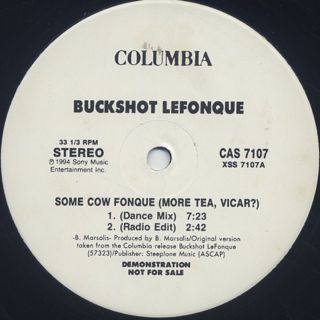 Buckshot Lefonque / Some Cow Fonque back