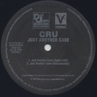 Cru / Just Another Case label