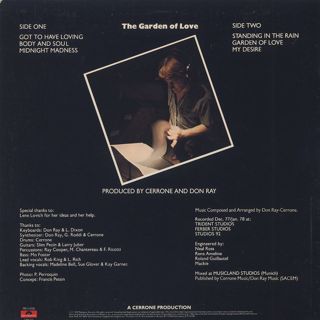 Don Ray / The Garden Of Love back