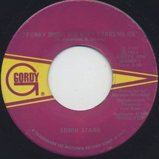Edwin Starr / Funky Music Sho Nuff Turns Me On c/w Cloud Nine