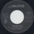 Stylistics / Sing Baby Sing c/w Thank You Baby