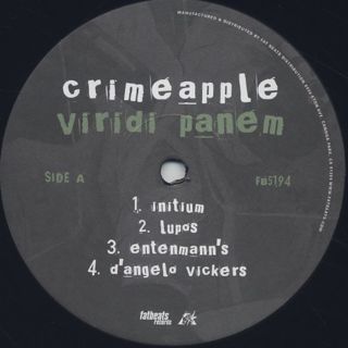 Crimeapple / Viridi Panem label