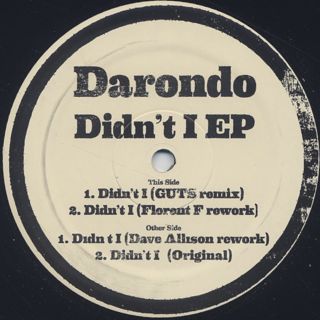 Darondo / Didn’t I EP