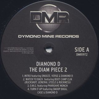 Diamond D / The Diam Piece 2 label