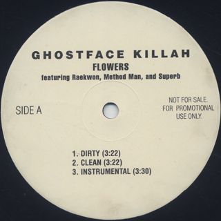 Ghostface Killah / Flowers c/w The Watch