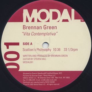 Brennan Green / Vita Contemplativa front
