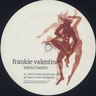 Frankie Valentine / Intro/Outro (Recloose And Volcov Redefintions) label