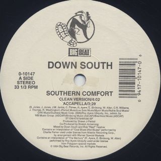 Down South / Southern Comfort back