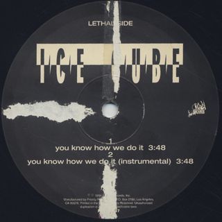 Ice Cube / You Know How We Do It label