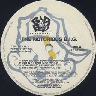 Notorious B.I.G. / Sky's The Limit label