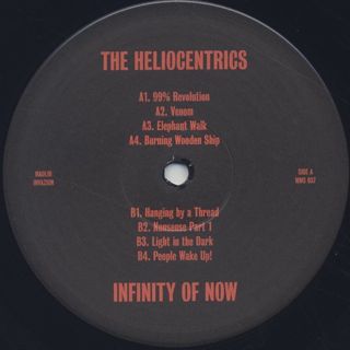 Heliocentrics / Infinity Of Now label