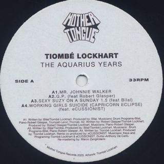 Tiombe Lockhart / The Aquarius Years label