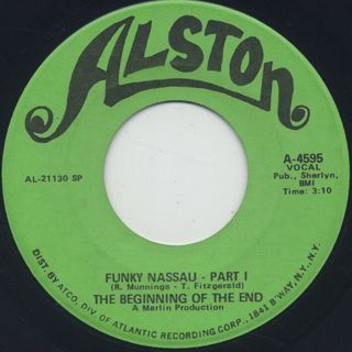 Beginning Of The End / Funky Nassau c/w Part II ② front