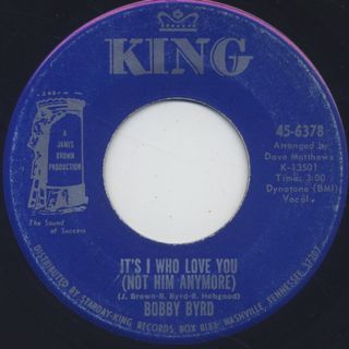 Bobby Byrd / I Know You Got Soul (45) back