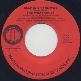 Whatnauts / Help Is On The Way (7
