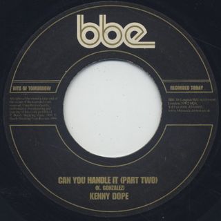 Kenny Dope / Can You Handle It back
