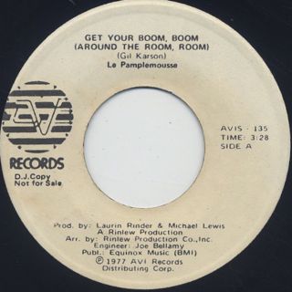 Le Pamplemousse / Get Your Boom, Boom (Around The Room, Room) front