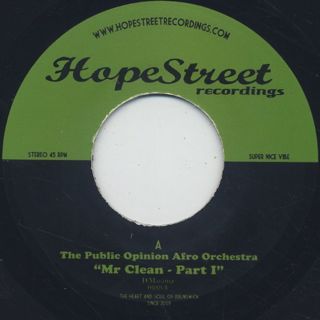 Public Opinion Afro Orchestra / Mr Clean Part 1 & 2