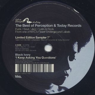 V.A. / The Best Of Perception & Today Records ② front