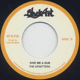 Jimmy Riley / Give Me A Love c/w The Upsetters / Give Me A Dub back