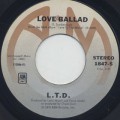 L.T.D. / Love Ballad c/w Let The Music Keep Playing