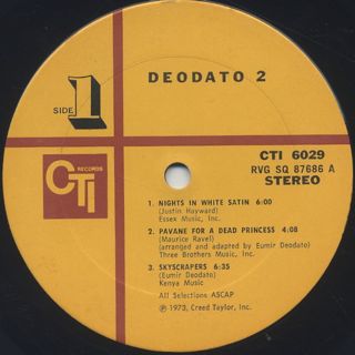 Deodato / 2 label