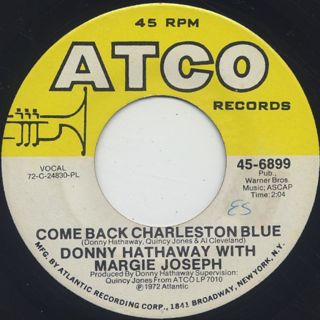 Donny Hathaway / Come Back Charleston Blue