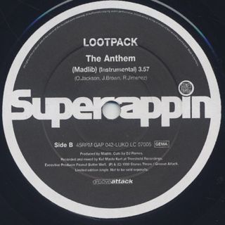 Lootpack / The Anthem (Madlib Remix) back