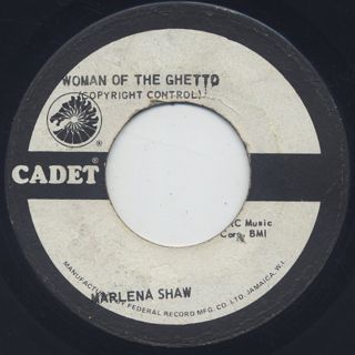 Marlena Shaw / Woman Of The Ghetto c/w I'm Satisfied