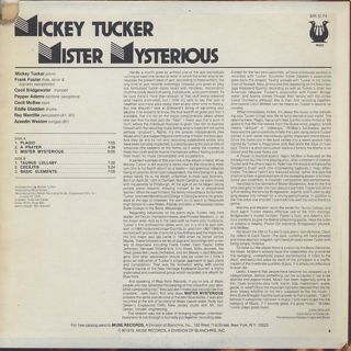 Mickey Tucker / Mister Mysterious back