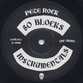 Pete Rock / 80 Blocks Instrumentals (LP) label