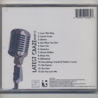 Peven Everett / Latest Craze (Part 1) (CD) back