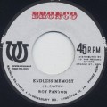 Roy Panton / Endless Memory c/w Boris Gardiner / I'm Alone-1