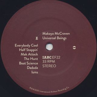 Makaya McCraven / Universal Beings E&F Sides label