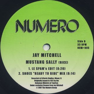 Jay Mitchell / Mustang Sally label